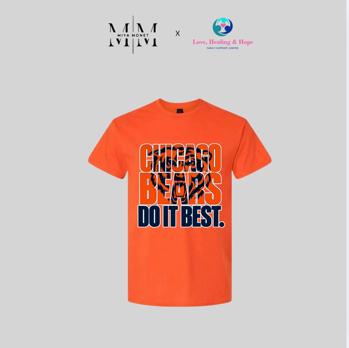 Chi bears do it best Tee ( orange )