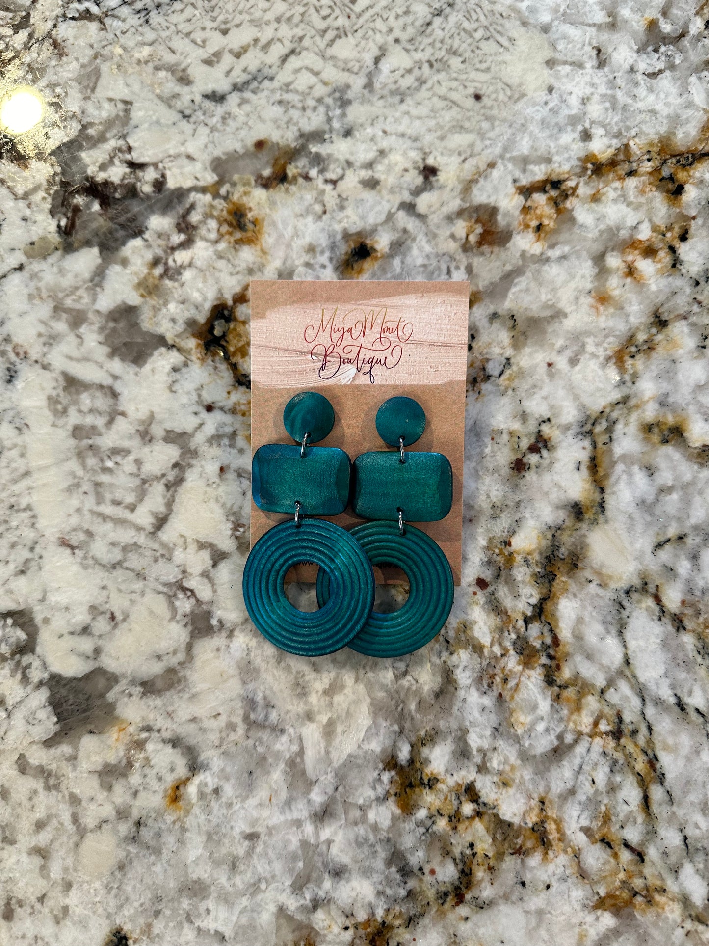 Cyan Earrings