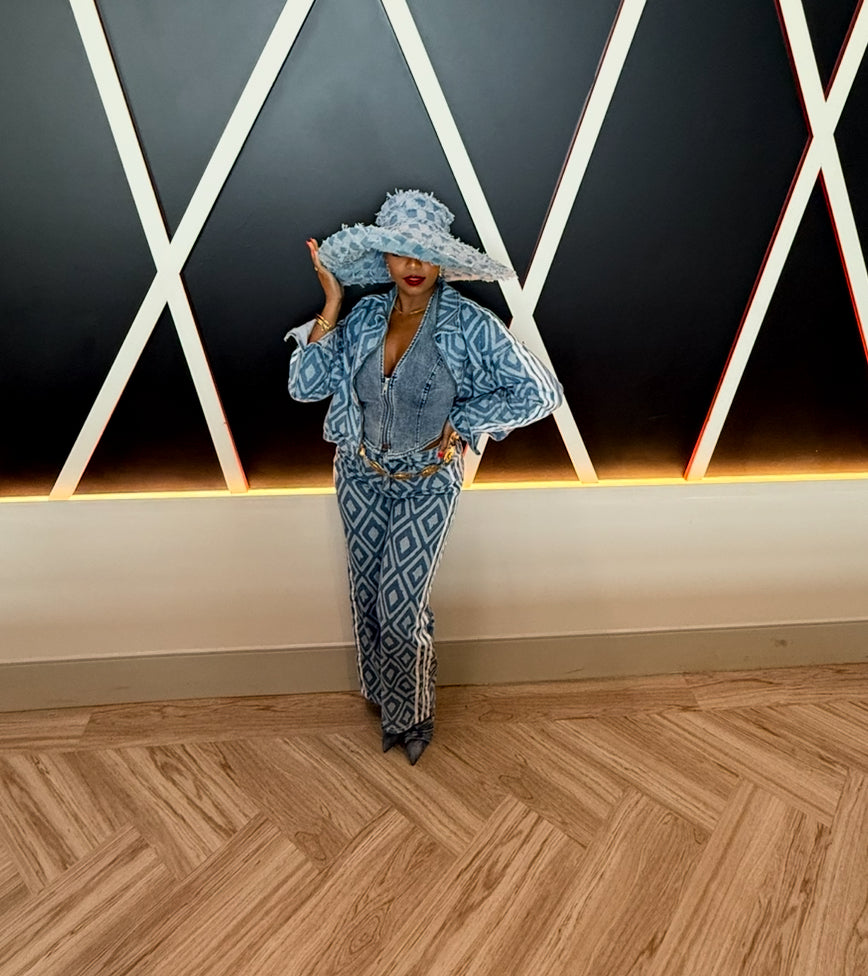 Diamond Denim Jacket