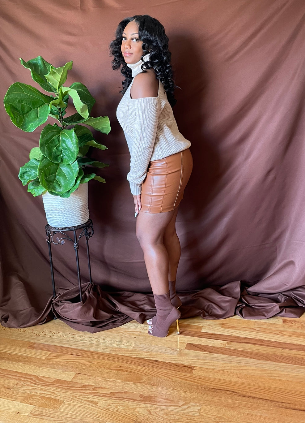 Brown Sugah Skirt