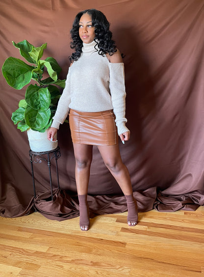 Brown Sugah Skirt