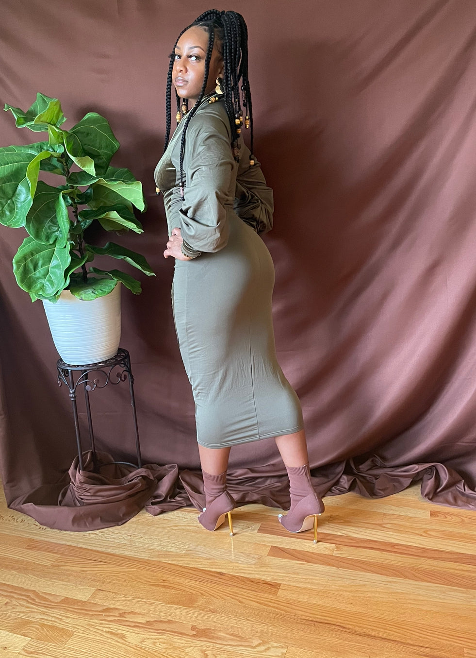 Olive Obsession Dress