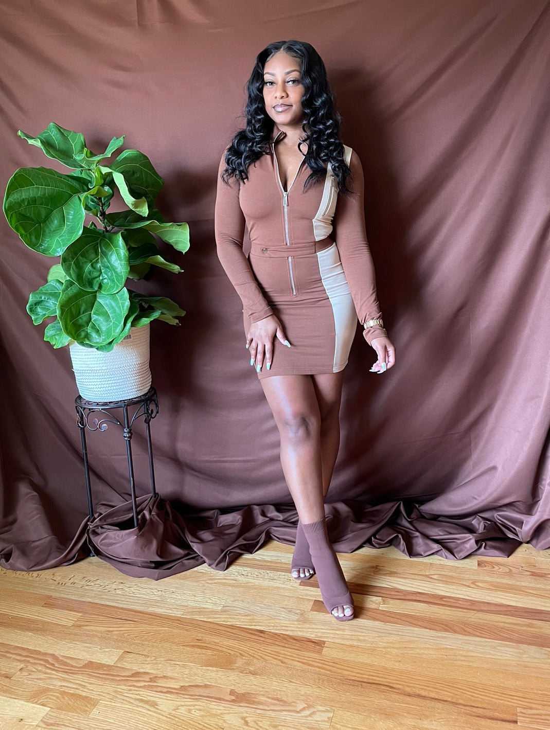 Bronze Beauty Dress