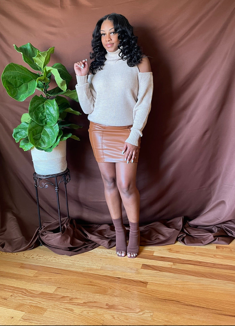 Brown Sugah Skirt