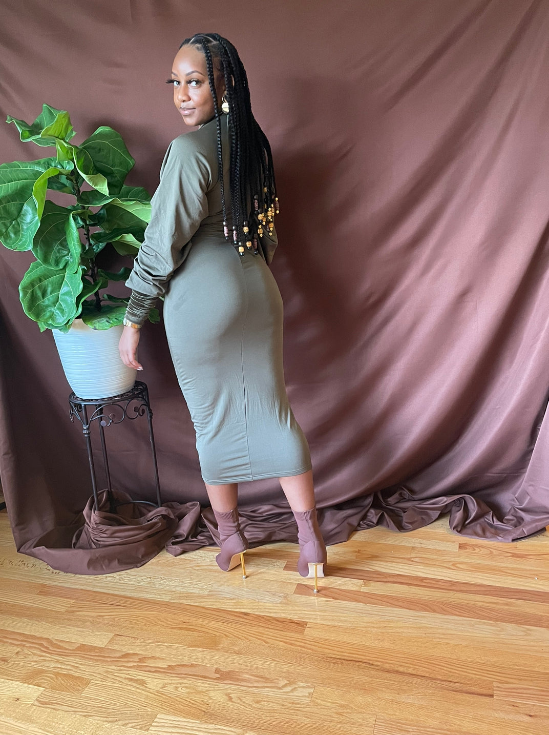 Olive Obsession Dress